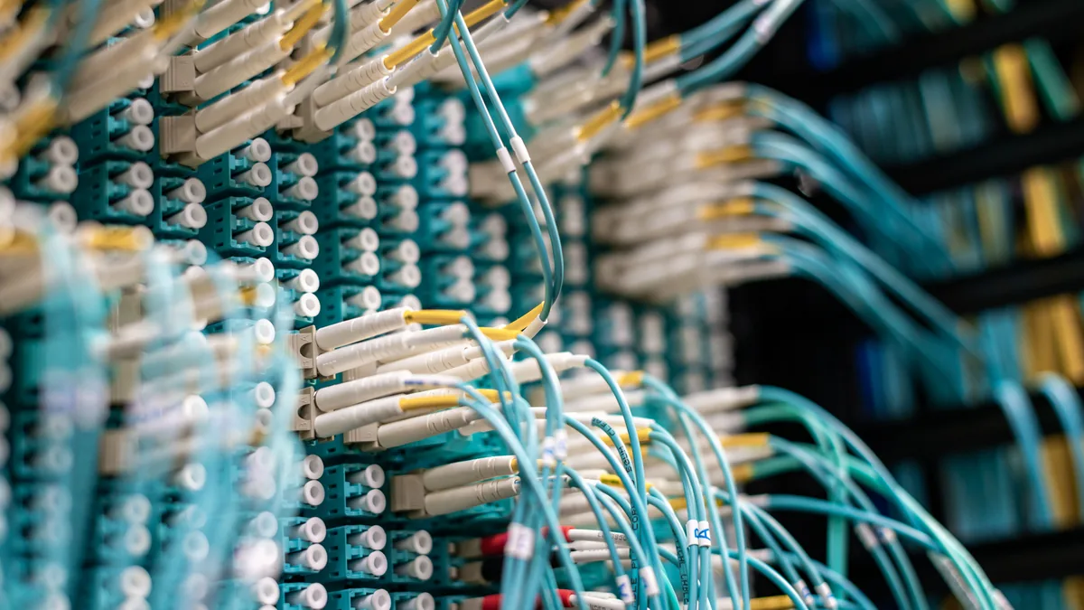 Fiber patch panel in an MSP rack, the recurring service a fractional CFO for MSPs prices and forecasts