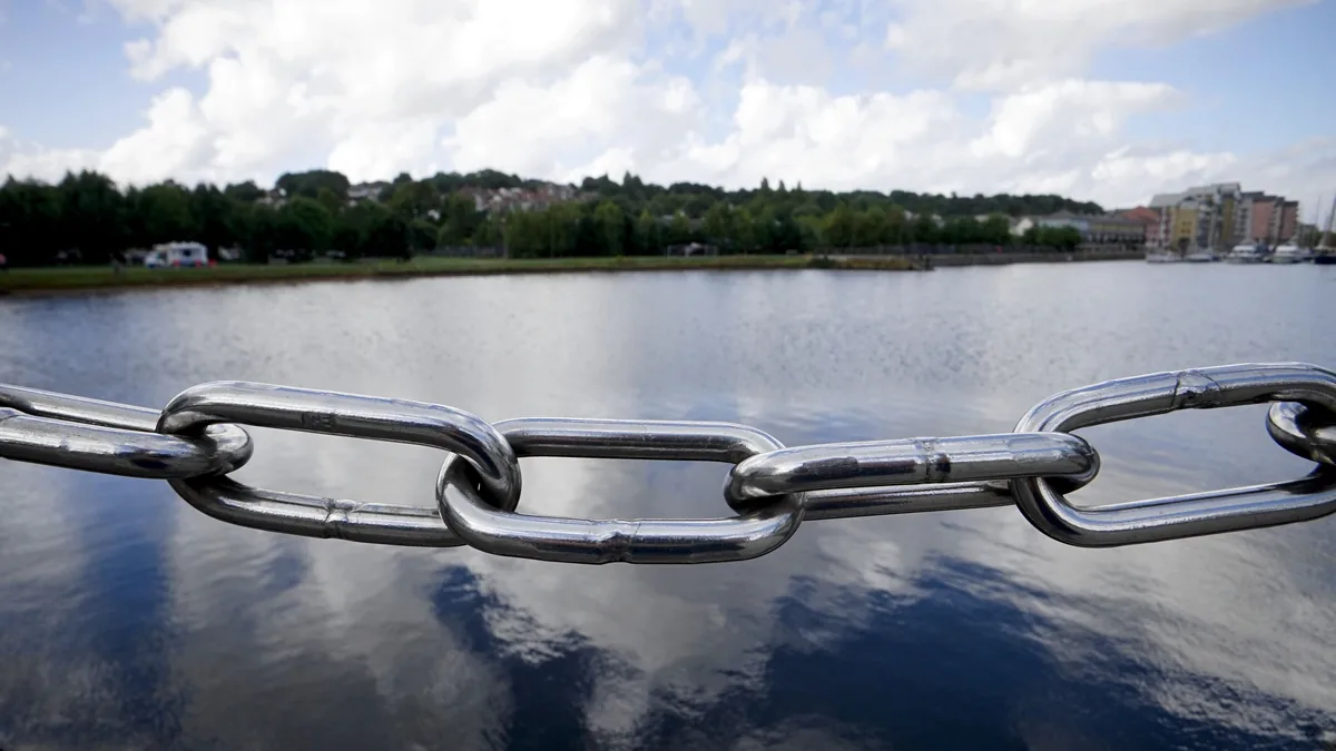 A steel chain stretched across open water, a picture of the links an MSP earns from other sites